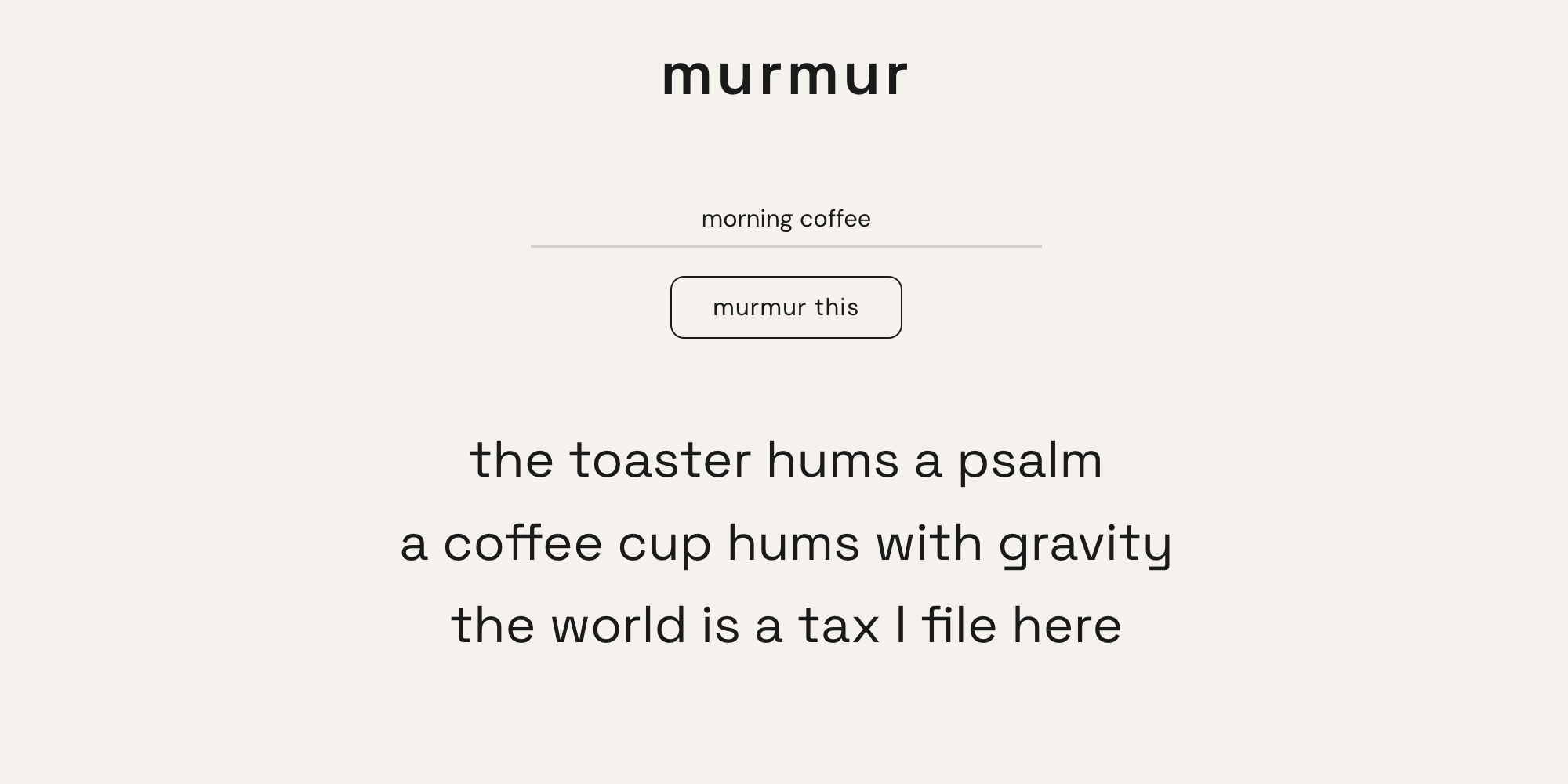Murmur